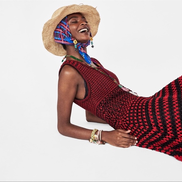 Zara crochet dress - Picture 1 of 7